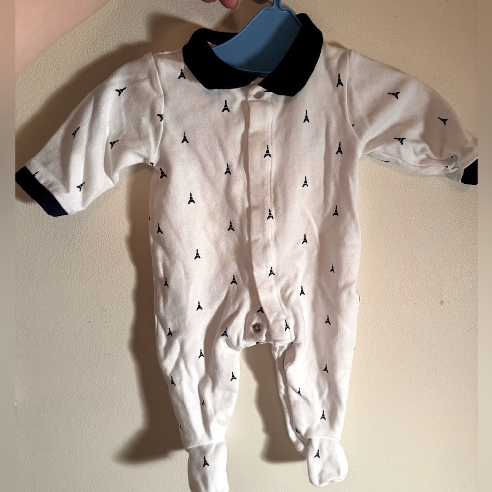 Jacadi Paris theme onesie